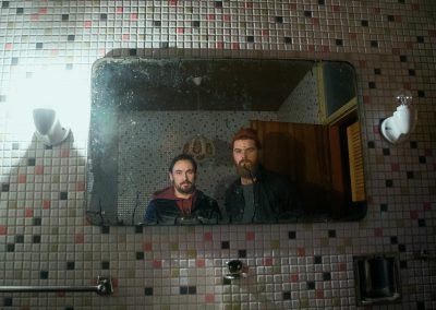 men in the mirror